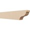 Ekena Millwork 4in. W x 6in. H x 28in. L Garner Woodgrain TimberThane Rafter Tail, Primed Tan RFTUR04X06X28GARRCPR - alternate 1